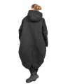 Rundholz Black Label - Mantel Parka mit Kapuze und integrierter Weste wattiert Black - 2243231202