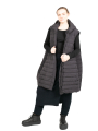 Rundholz Black Label - Manteau Parka avec capuche et gilet à motifs intégré matelassé Black - 2243231202