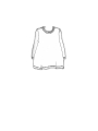 Rundholz Black Label - T-shirt évasé en jersey de lyocell - 2243260511