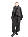 Rundholz Black Label - Weite Hose mit tieferem Schritt und kleinen Pattentaschen Black - 2243300101