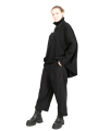 Rundholz Black Label - Pantalon Culotte avec poche valise étroite Super Stretch Black - 2243220108