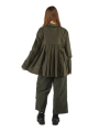 Rundholz Black Label - Ausgestellte popeline-bluse mit druck - 2243320403