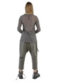 Rundholz Black Label - T-shirt cintré en jersey mesh avec imprimé floqué - 2243340508