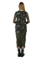 Rundholz Black Label - Gerade schmale mesh-jersey-jacke mit allover-druck - 2243341104