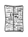 Rundholz Black Label - Rechteckiger lyocell-woll-schal mit platziertem druck - 2243361403
