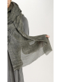 Rundholz Black Label - Rechteckiger acryl-mix-schal mit platziertem druck - 2243361406
