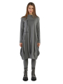 Rundholz Black Label - A-förmiges papercotton-jersey-kleid mit platziertem druck - 2243370912