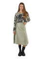 Rundholz Black Label - Jupe ballon en coton sergé stretch avec impression placée - 2243390305