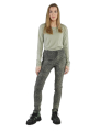 Rundholz Black Label - Schmale techno-stretch-hose mit allover druck - 2243440102