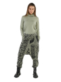 Rundholz Black Label - Pantalon techno-stretch en forme de tulipe avec impression allover - 2243440109