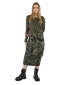 Rundholz Black Label - Jupe techno-stretch à enfiler avec impression allover - 2243440312