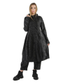 Rundholz Black Label - Manteau techno-stretch en forme de ballon avec impression allover et col détachable - 2243441206