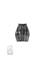 Rundholz Black Label - Ballonförmiger baumwoll-stretch-rock - 2243600304