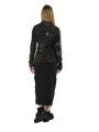 Rundholz Black Label - Gerade schmale baumwoll-slubjersey-jacke - 2243641109