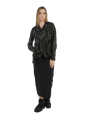 Rundholz Black Label - Gerade schmale baumwoll-slubjersey-jacke - 2243641109
