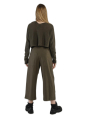 Rundholz Black Label - Straight short linen knit sweater - 2243720706