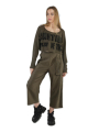 Rundholz Black Label - Straight short linen knit sweater - 2243720706