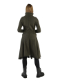 Rundholz Black Label - StrickMantel mit Koffertaschen gekochte Wolle Jungle - 2243897208