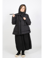 Rundholz - Rundholz Elegante Steppjacke mit Kapuze und Faltenpartie - 2251001103