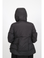 Rundholz - Rundholz Elegante Steppjacke mit Kapuze und Faltenpartie - 2251001103