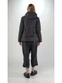 Rundholz - Rundholz Elegante Steppjacke mit Kapuze und Faltenpartie - 2251001103