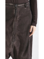 Rundholz - Rundholz Baggy Fit Hose aus Baumwolle mit Elasthan - 2251070102