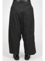 Rundholz - Rundholz Baggy Fit Hose aus Baumwolle mit Elasthan - 2251070102