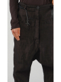 Rundholz - Baggy linen viscose pants with turn-up - 2251080104