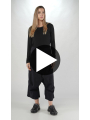 Rundholz - Rundholz Baggy Fit Hose aus Wolle und Baumwolle - 2251110102