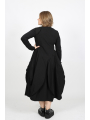 Rundholz - Rundholz Ballonkleid aus Wolle und Baumwolle - 2251110908