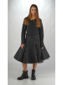 Rundholz - Knee-length wool blend skirt - 2251120309