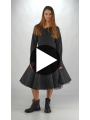 Rundholz - Knee-length wool blend skirt - 2251120309