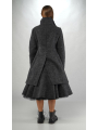 Rundholz - Waisted wool blend coat - 2251121208