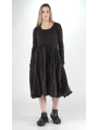 Rundholz - Fitted modal mix dress with cropped glove - 2251180906