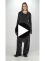 Rundholz - Fitted modal mix jacket with flounce - 2251181111