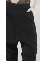 Rundholz - Baggy viscose wool pants with gathering at the dividing seam - 2251210109