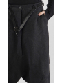 Rundholz - Straight wide linen wool pants - 2251260106