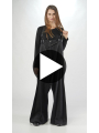 Rundholz - Ultra High Waist Linen Wool Pants with Adjustable Suspenders - 2251260107