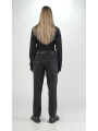 Rundholz - Straight narrow linen wool trousers - 2251260109