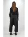 Rundholz - Balloon-shaped 7/8 linen wool pants - 2251260110