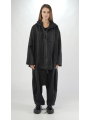 Rundholz - Linen wool jacket with hood - 2251261105