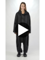 Rundholz - Linen wool jacket with hood - 2251261105