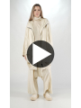 Rundholz - French terry coat with hood - 2251271208