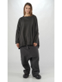 Rundholz - Boxy French terry tunic - 2251271909