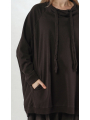 Rundholz - Balloon-shaped French terry tunic - 2251271910