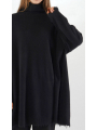 Rundholz - Straight wide merino knit tunic - 2251337003