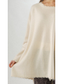 Rundholz - Exklusive Rundholz Stricktunika aus Wolle und Waschbärhaar - 2251337004
