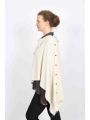 Rundholz - Rundholz Oversize Strickschal aus Wolle und Waschbärhaar - 2251337707