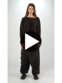 Rundholz - Short raccoon knit sweater - 2251410701