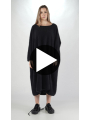 Rundholz - Wide raccoon knitted tunic - 2251417007